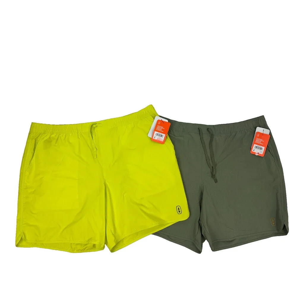 Lot of 6 Men's 2XL XXL Shorts and Swim Trunks Charter Club Bass Outdoor NWT